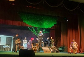 В муниципальном Доме культуры г. Назрани прошёл спектакль «Ганз» («Клад»)