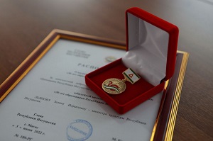 Министр культуры Республики Ингушетия Залина Льянова награждена медалью «30–лет образования Республики Ингушетия»