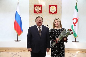 Глава Ингушетии Махмуд-Али Калиматов вручил государственные награды