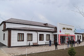 А. Матовников и Ю. Евкуров открыли первый дом культуры в приграничном селе Аршты в Ингушетии