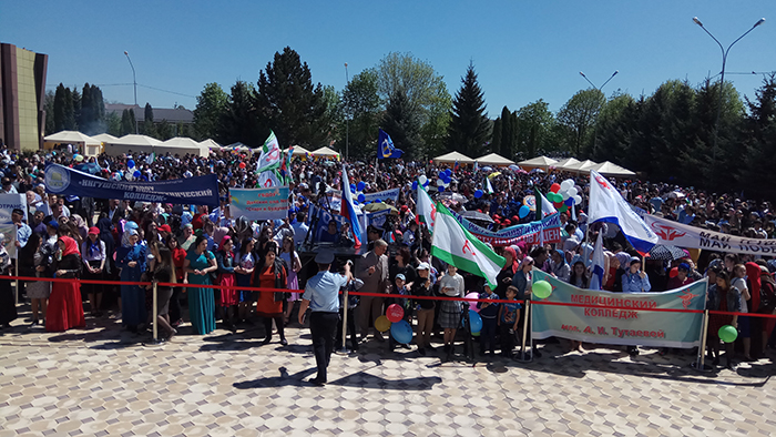 Деятели культуры Ингушетии приняли самое активное участие в праздновании Дня Труда