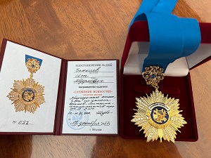 Поздравляем Ису Чахкиева с орденом Золотая Звезда «Служение искусству»